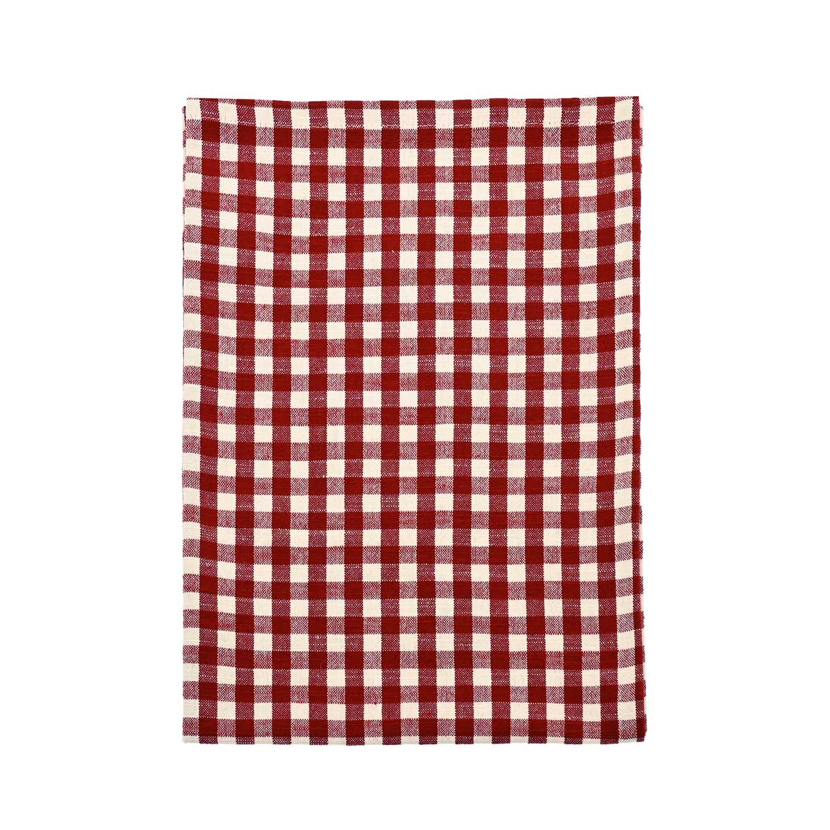 Red Gingham Tea Towel