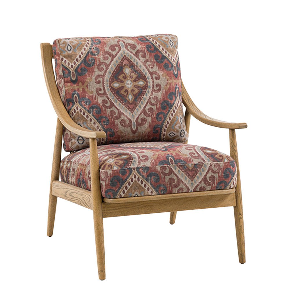 Reliant Armchair Zari Jacquard