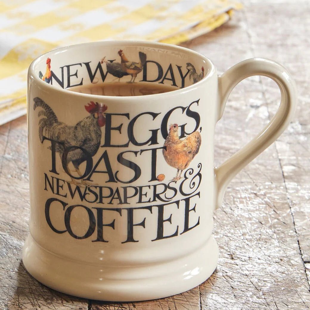 Rise & Shine Eggs & Toast 1/2 Pint Mug