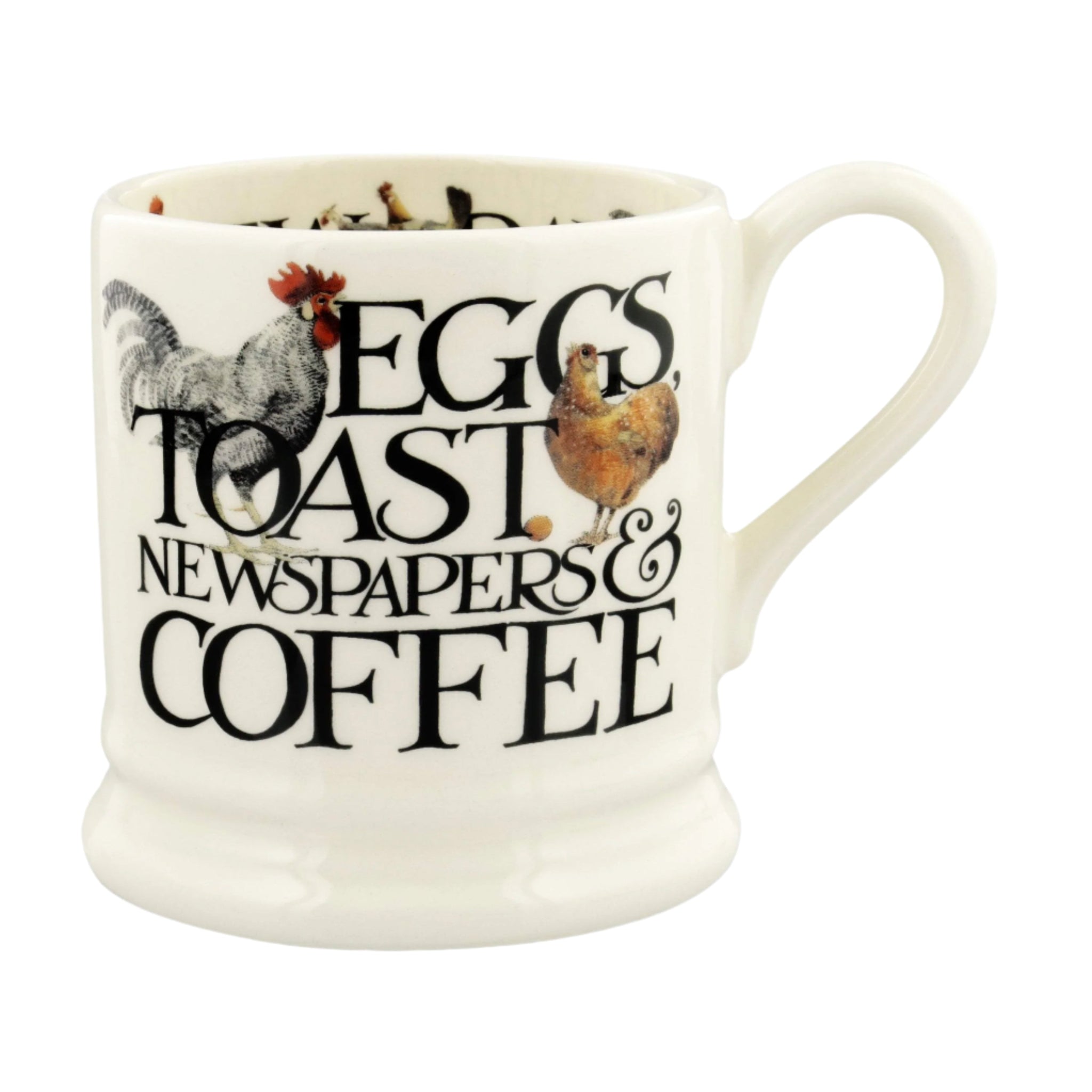 Rise & Shine Eggs & Toast 1/2 Pint Mug