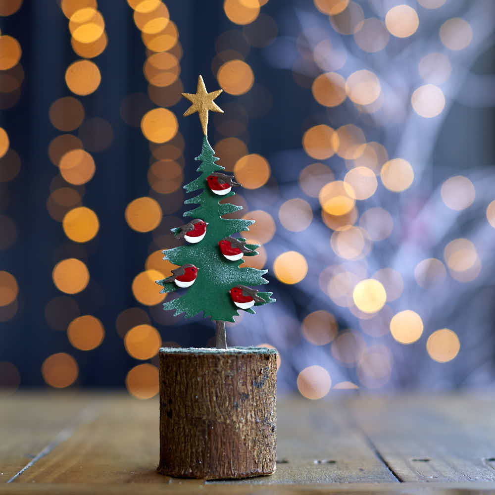 Robin Christmas Tree