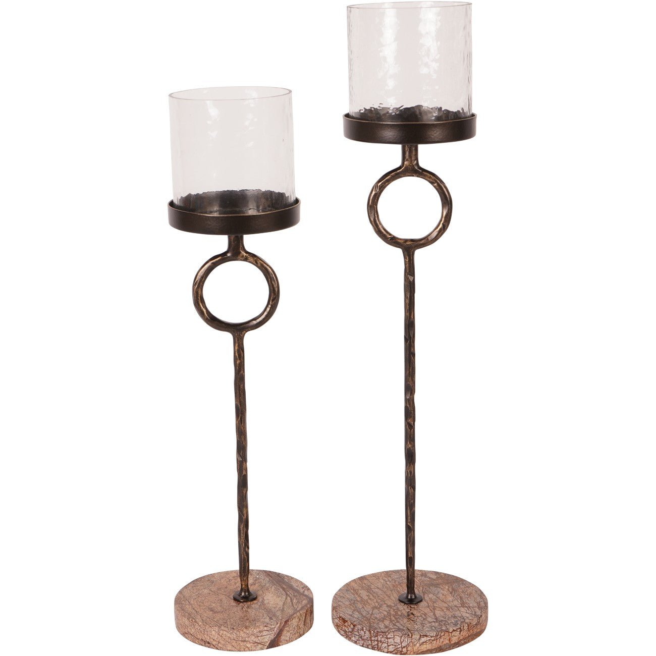 Rutland Table Hurricane Lamp 39cm,45cm