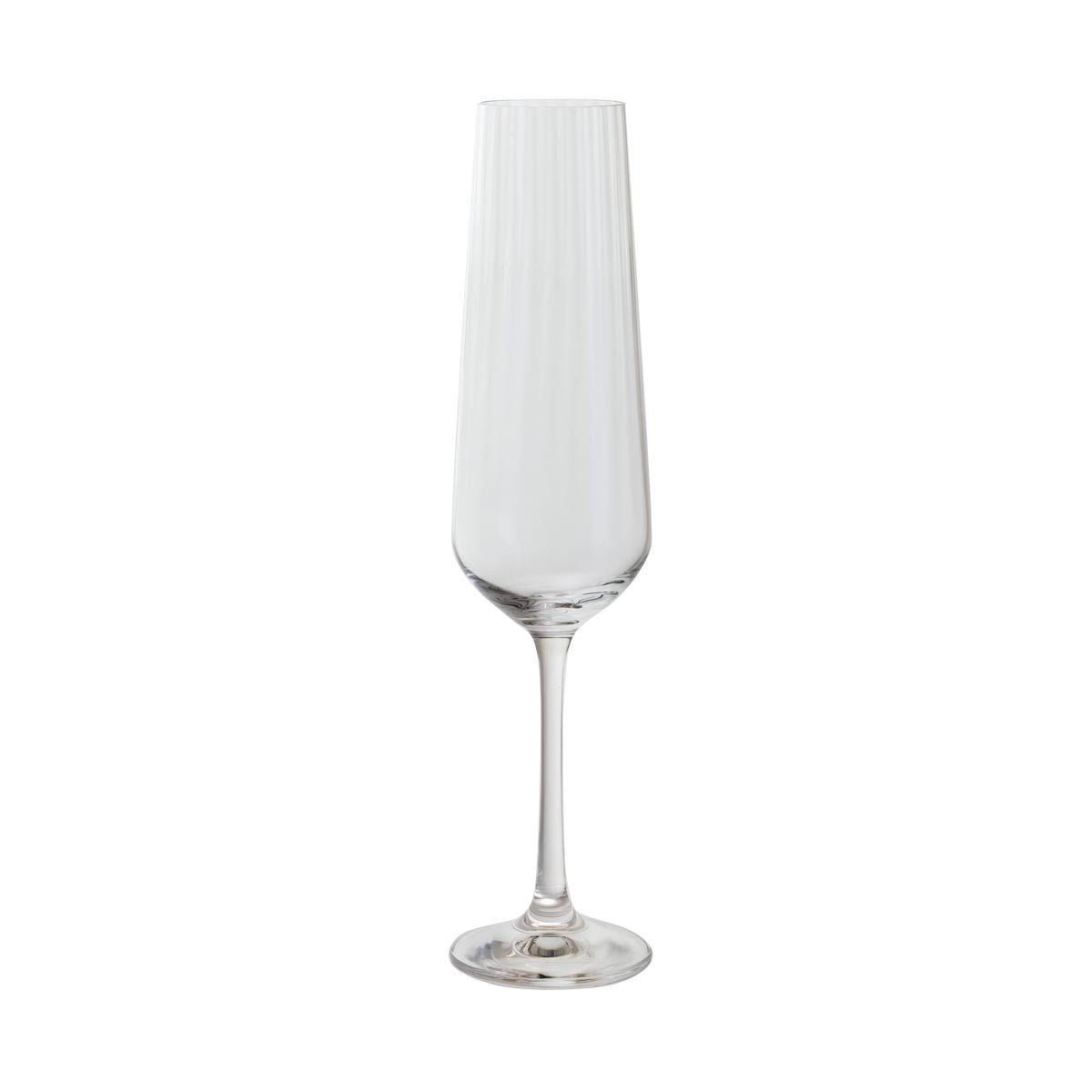 Set of 4 Dartington Cheers! Optic Flutes