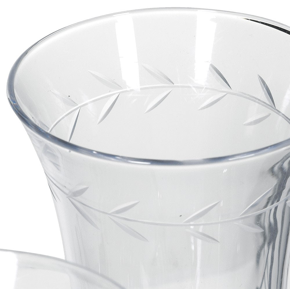 Set of 4 Garland Champagne Flutes