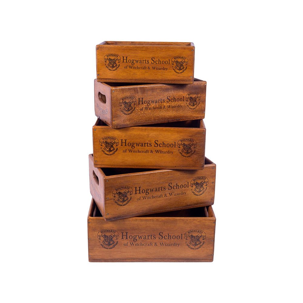 Set of 5 Hogwarts School Nesting Boxes