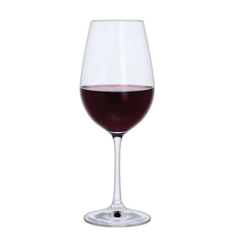 Set of 6 Dartington Red Wine Glasses - Angela Reed -