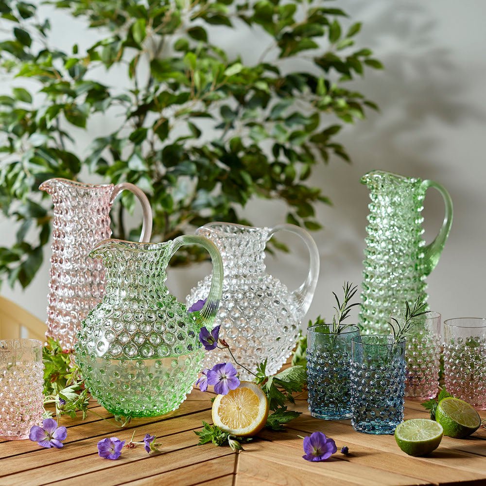 Spring Green Hobnail Bowl