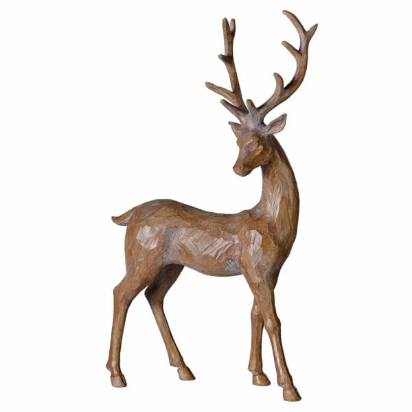 Standing Rustic Reindeer
