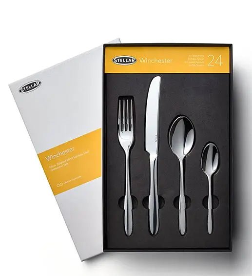 Stellar Winchester, Cutlery Set 16 Piece Cutlery Set,24 Piece Cutlery Set