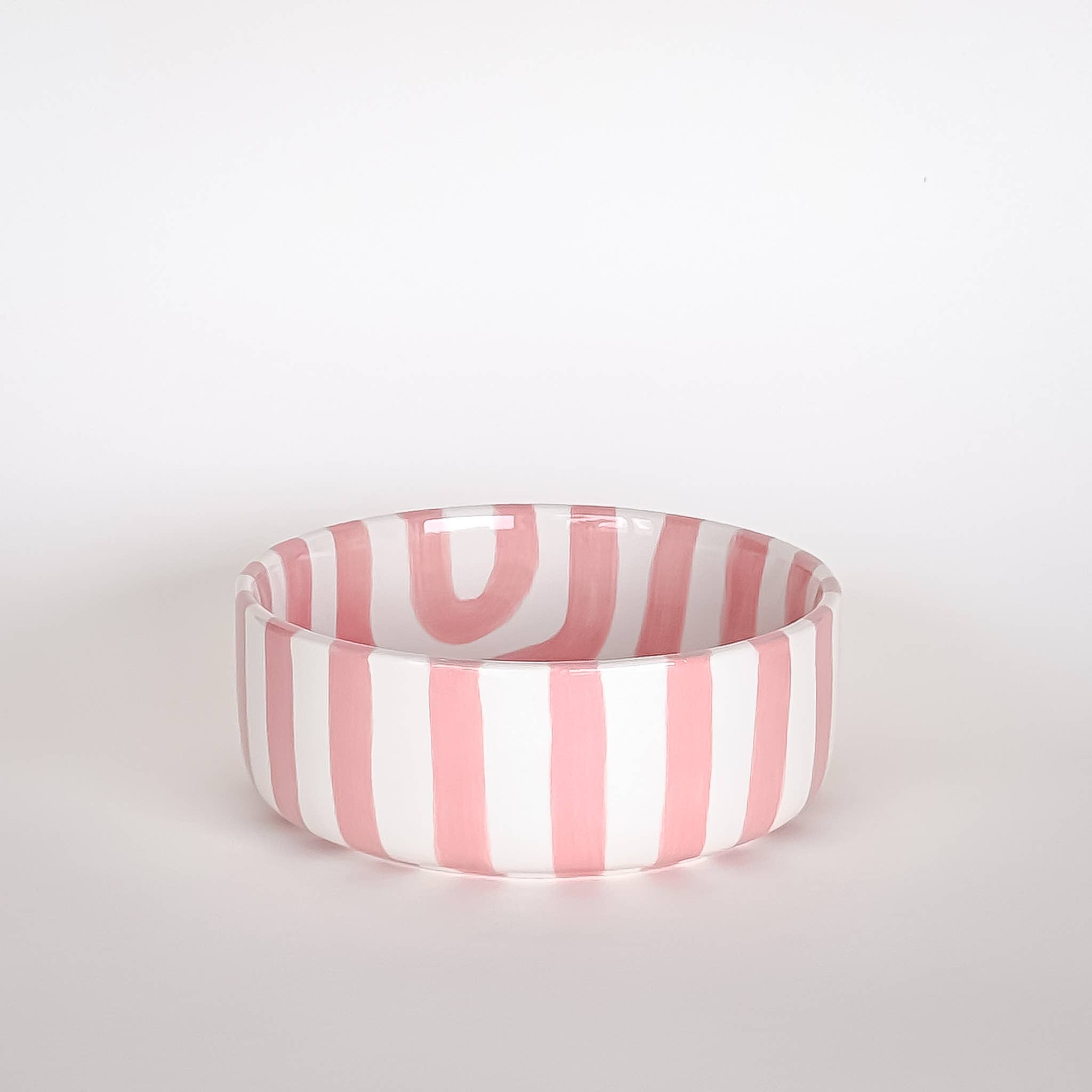Striped Bowl, Incanto Rose
