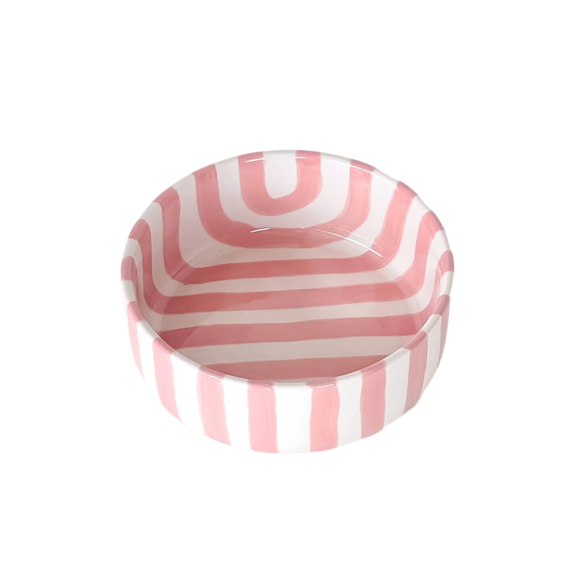 Striped Bowl, Incanto Rose