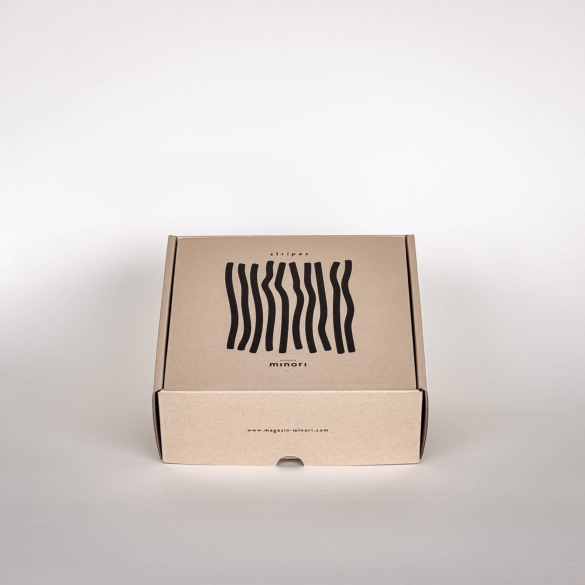 Striped Bowl, Sea Blue