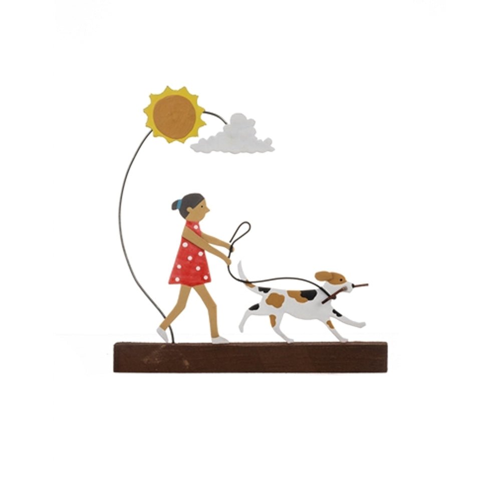 Sunshine Dog Walk Decoration