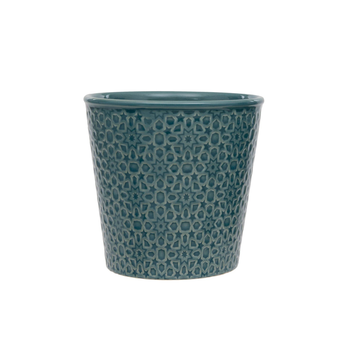 Teal Estelle Pot, Large