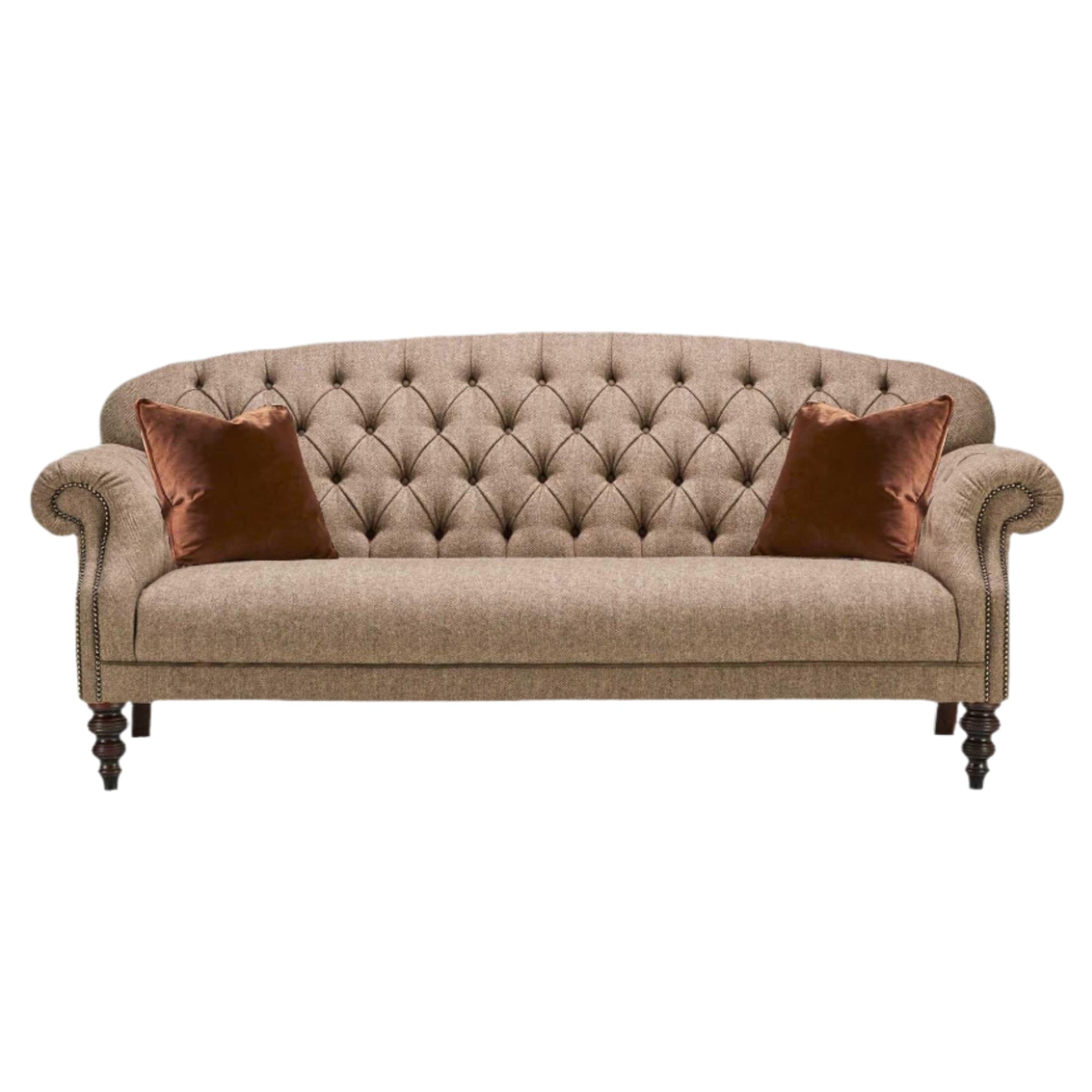 Tetrad Arbroath Grand Sofa Jura Stag Heringbone,Bracken Herringbone,Cerulean Highland Herringbone,Heather,Loden Herringbone,Peat Herringbone,Willow Herringbone,Winter Check