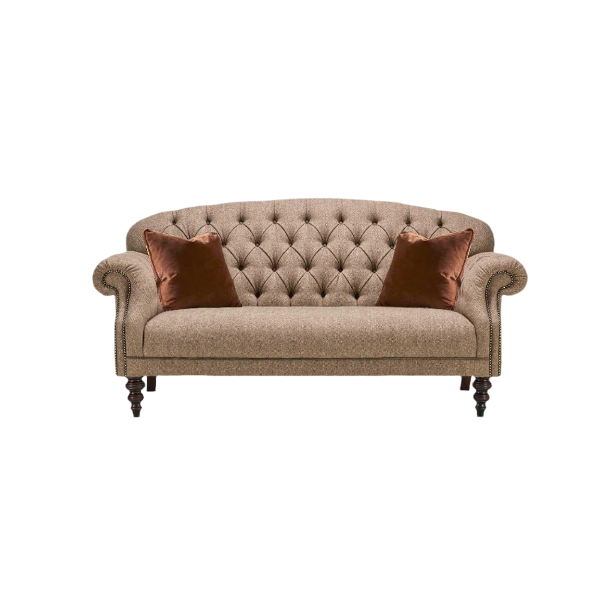 Tetrad Arbroath Petit Sofa Jura Stag Heringbone,Bracken Herringbone,Heather,Cerulean Highland Herringbone,Loden Herringbone,Peat Herringbone,Willow Herringbone,Winter Check