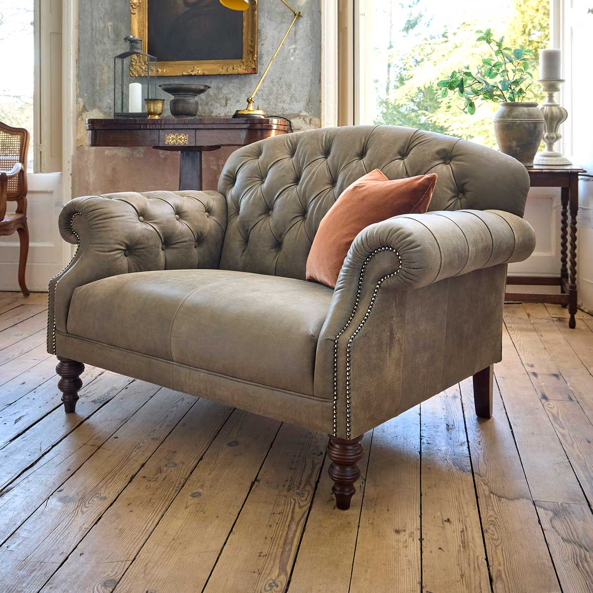 Tetrad Arbroath Snuggler Jura Stag Heringbone,Bracken Herringbone,Heather,Cerulean Highland Herringbone,Loden Herringbone,Peat Herringbone,Willow Herringbone,Winter Check,Comanche Timber (Leather)