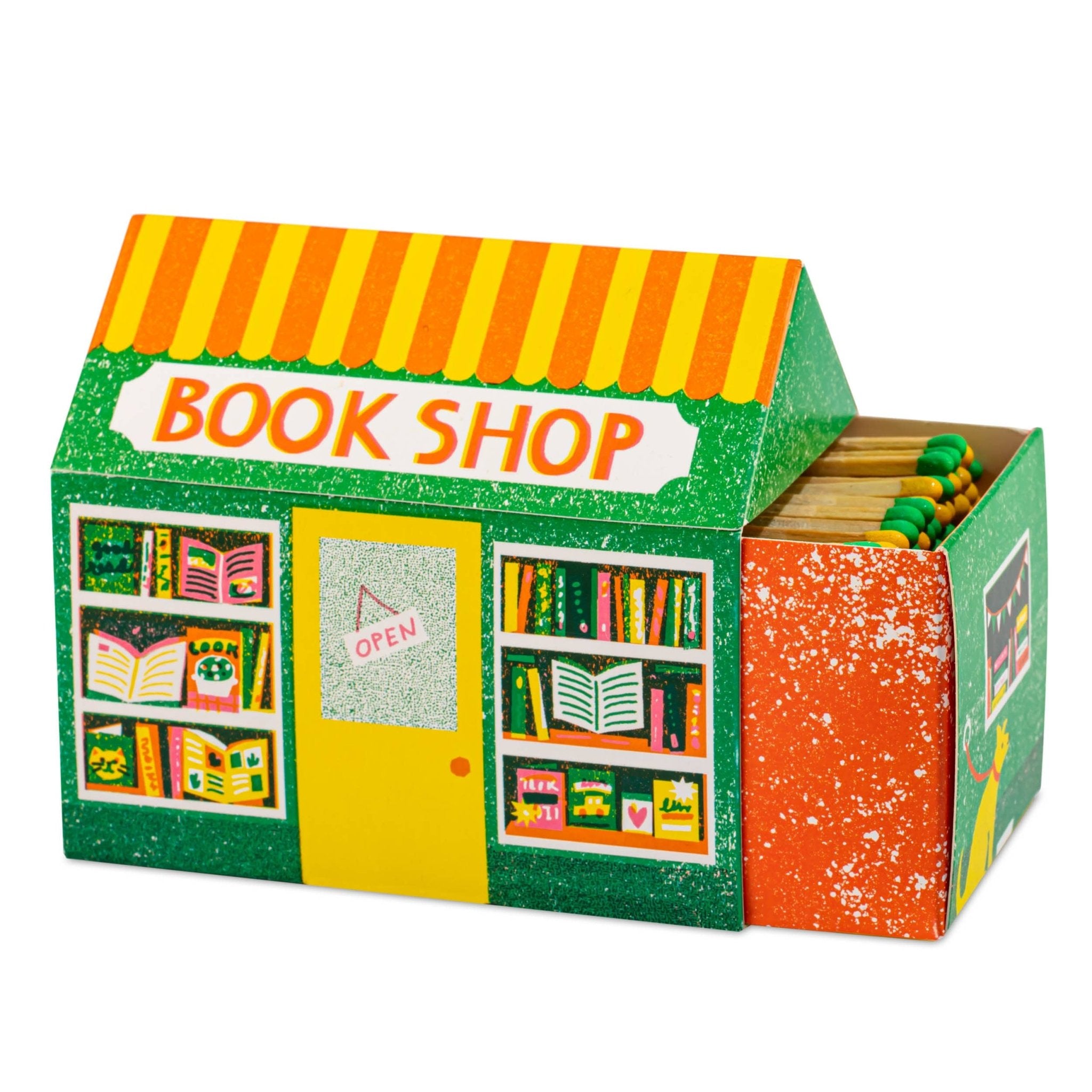 The Bookshop House Matchbox