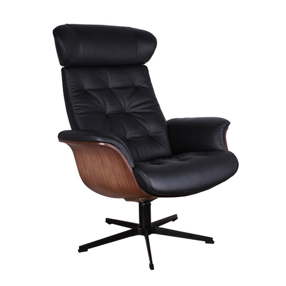 Timeout Button Stitch Reclining Chair in Leather Fantasy Cement / Oak Stained Oak / Aluminium,Fantasy Cement / Oak Stained Oak / Black,Fantasy Cement / Black Stained Oak / Aluminium,Fantasy Cement / Black Stained Oak / Black,Fantasy Cement / Walnut Stained Oak / Aluminium,Fantasy Cement / Walnut Stained Oak / Black,Fantasy Cement / Untreated Oak / Aluminium,Fantasy Cement / Untreated Oak / Black,Fantasy Congnac / Oak Stained Oak / Aluminium,Fantasy Congnac / Oak Stained Oak / Black,Fantasy Congnac / Black S