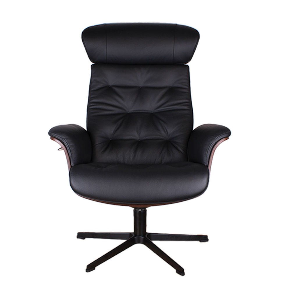 Timeout Button Stitch Reclining Chair in Leather Fantasy Cement / Oak Stained Oak / Aluminium,Fantasy Cement / Oak Stained Oak / Black,Fantasy Cement / Black Stained Oak / Aluminium,Fantasy Cement / Black Stained Oak / Black,Fantasy Cement / Walnut Stained Oak / Aluminium,Fantasy Cement / Walnut Stained Oak / Black,Fantasy Cement / Untreated Oak / Aluminium,Fantasy Cement / Untreated Oak / Black,Fantasy Congnac / Oak Stained Oak / Aluminium,Fantasy Congnac / Oak Stained Oak / Black,Fantasy Congnac / Black S