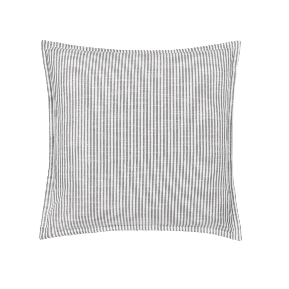 Truro stripe Cushion in Grey