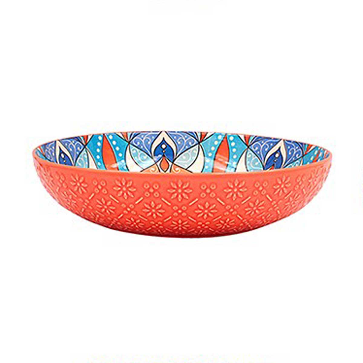 Tuscan Mandela Ceramic Bowl, Large - Angela Reed -