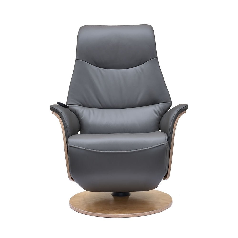 Utah Powered Reclining Chair Utah - Charcoal,Utah - Pale Grey,Utah - Navy