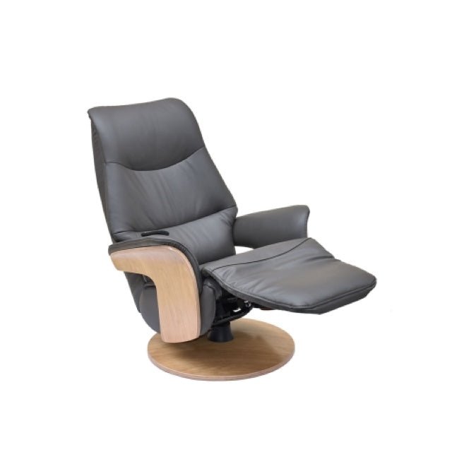 Utah Powered Reclining Chair Utah - Charcoal,Utah - Pale Grey,Utah - Navy