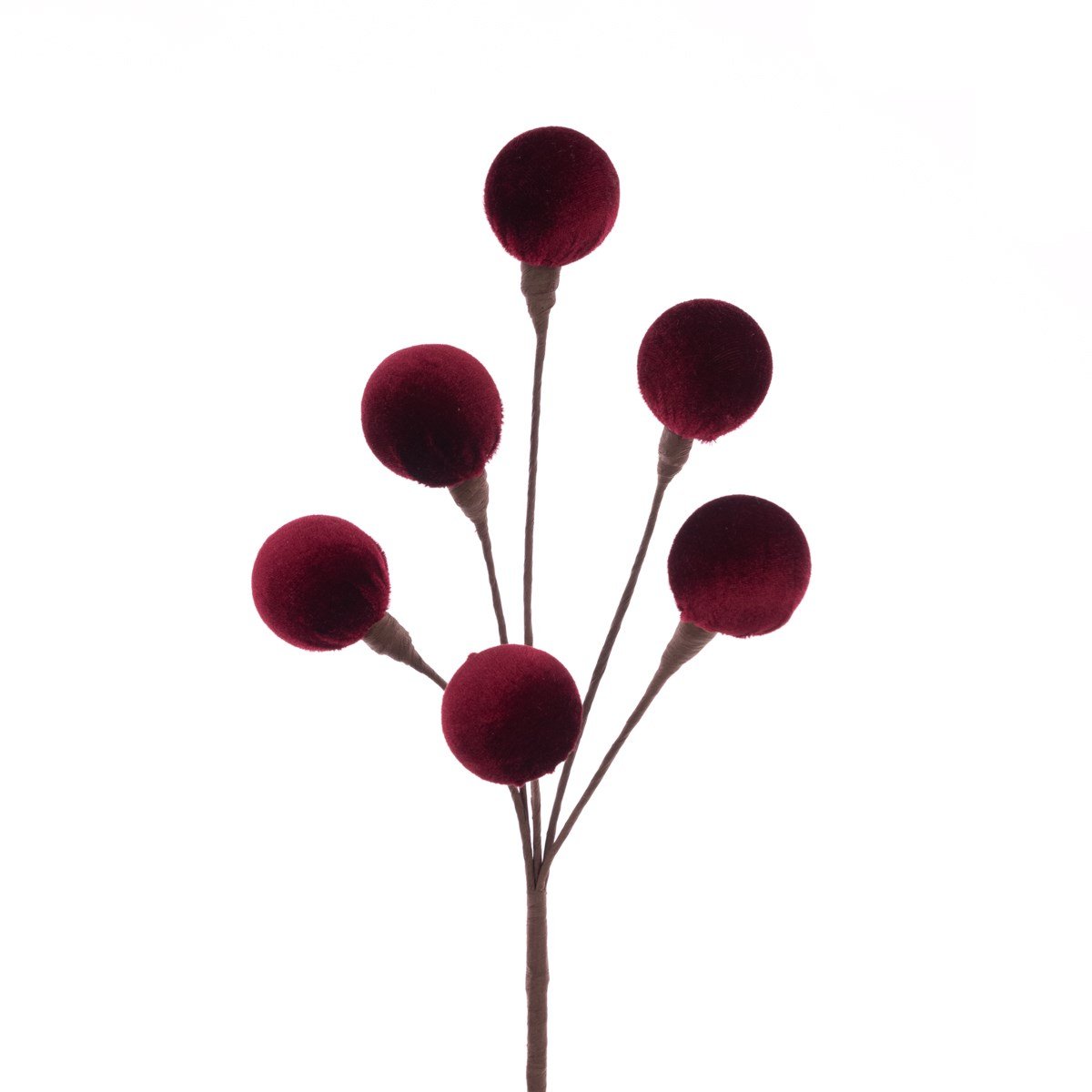 Velvet Pom Ball Spray, 42cm