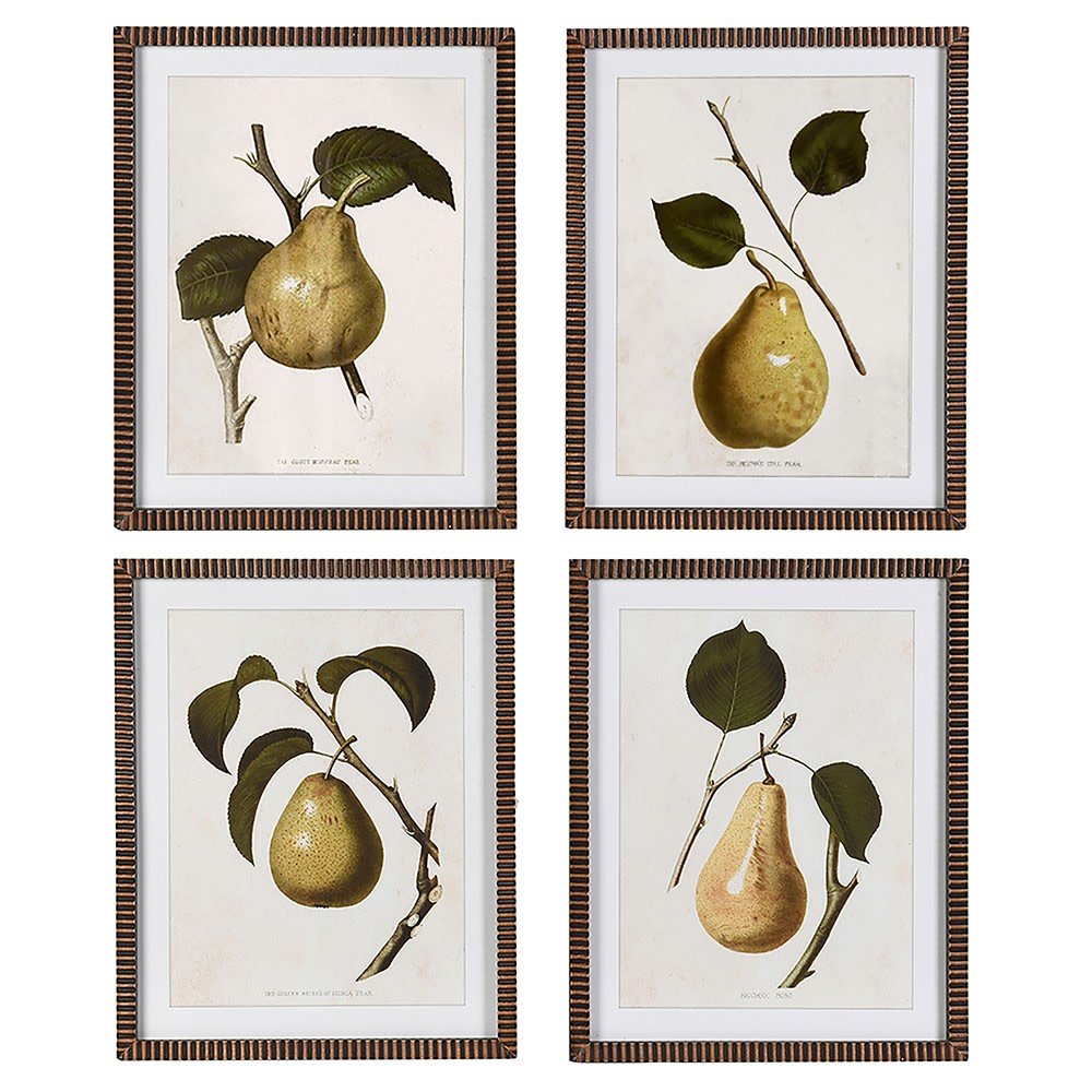 Vintage Style Pear Prints