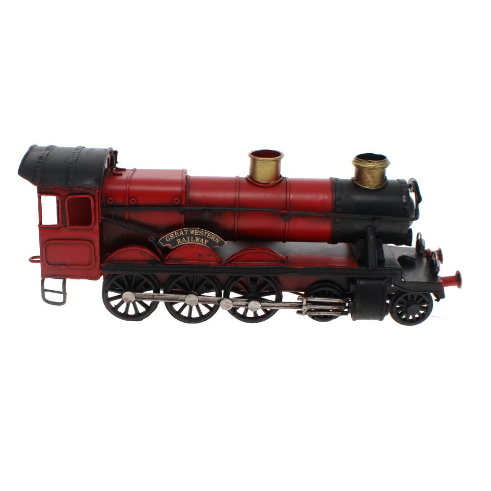 Vintage Style Tin Train, Red