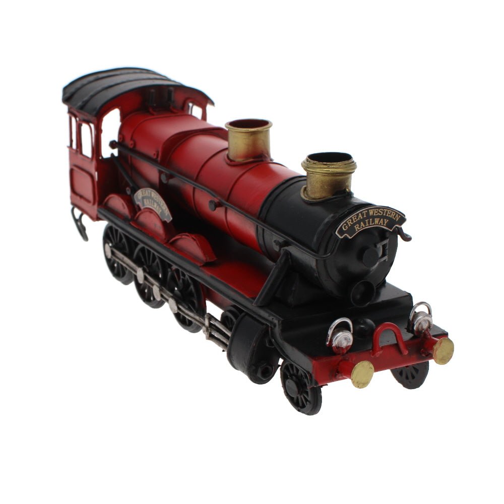 Vintage Style Tin Train, Red