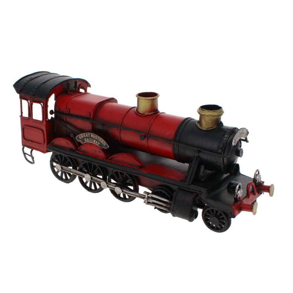 Vintage Style Tin Train, Red