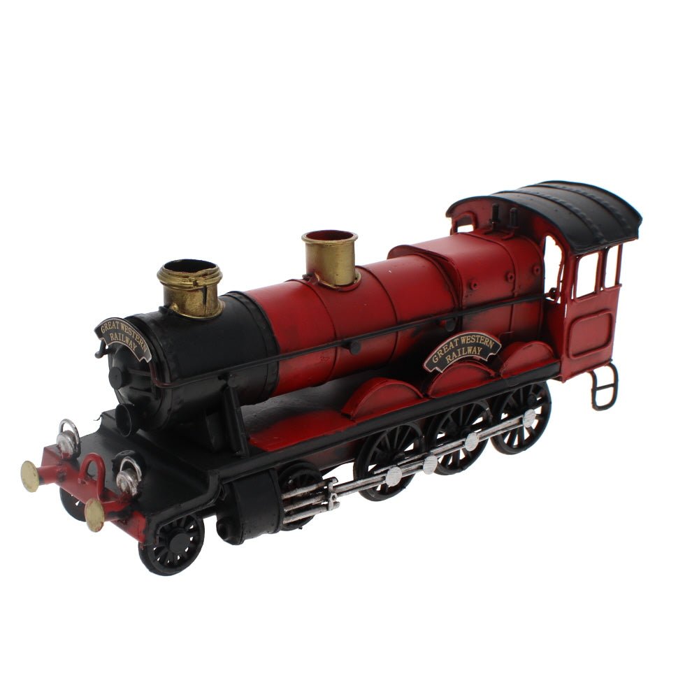 Vintage Style Tin Train, Red