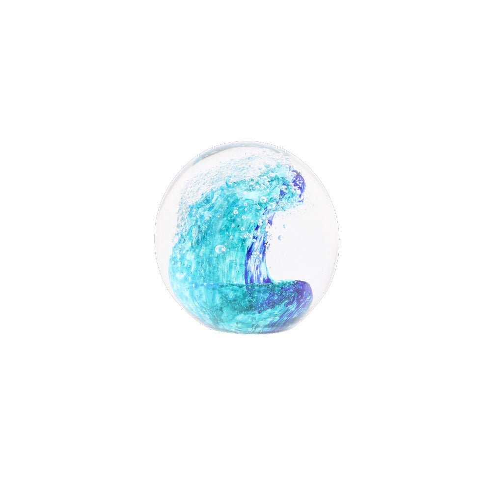 Wave Glass Paperweight