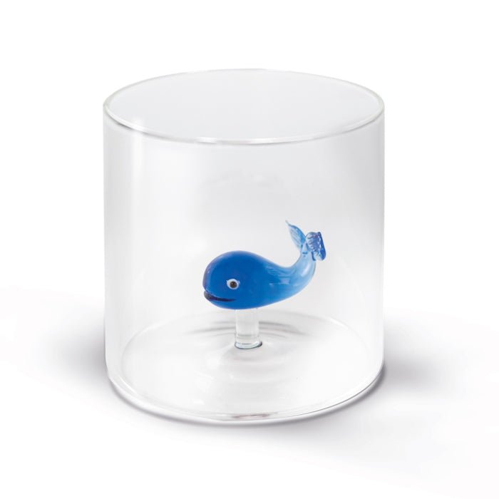 Whale Glass Tumbler - Angela Reed -