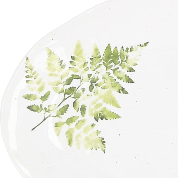 White Fern Plate