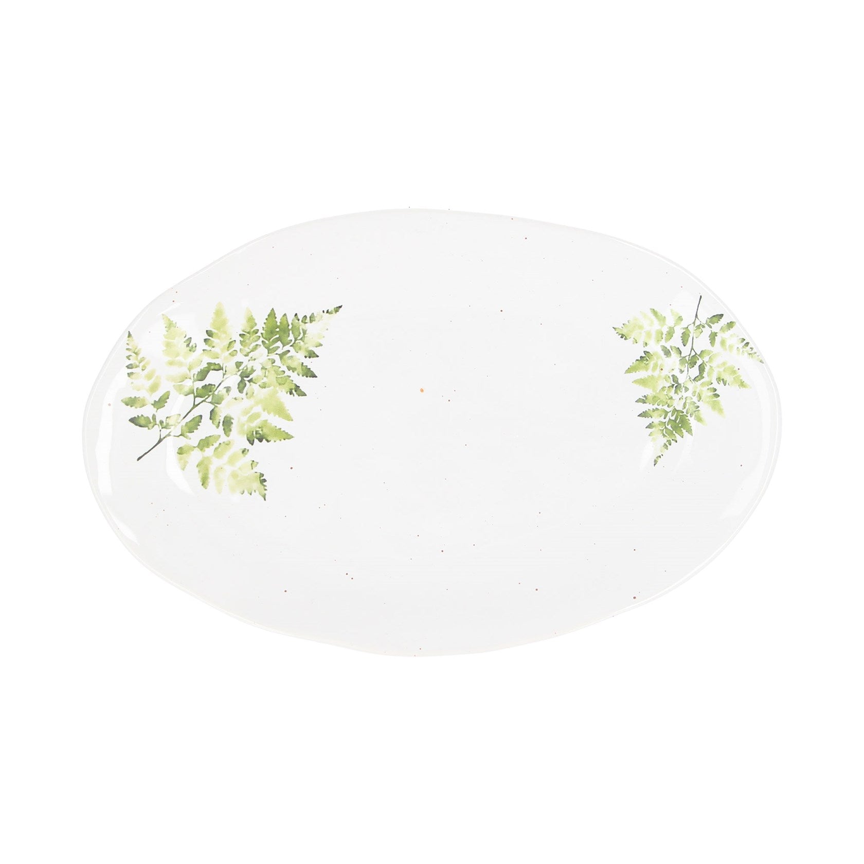 White Fern Plate