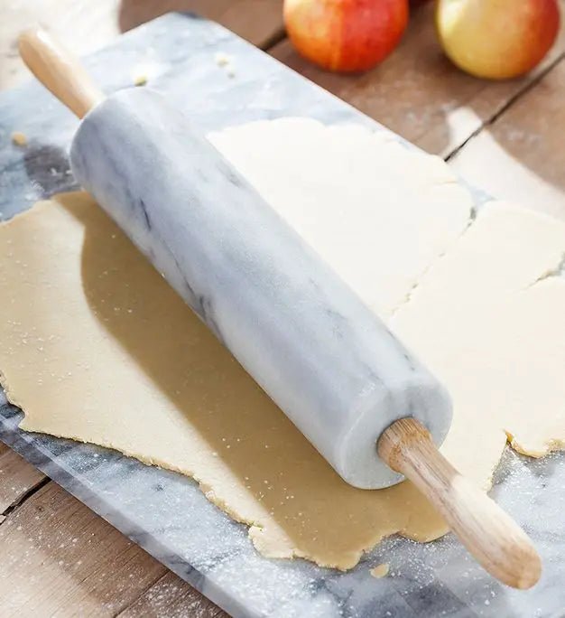 White Marble Rolling Pin