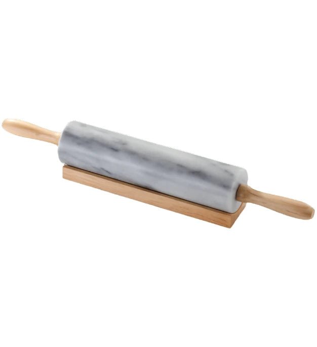 White Marble Rolling Pin