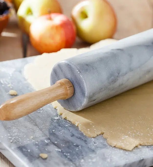 White Marble Rolling Pin