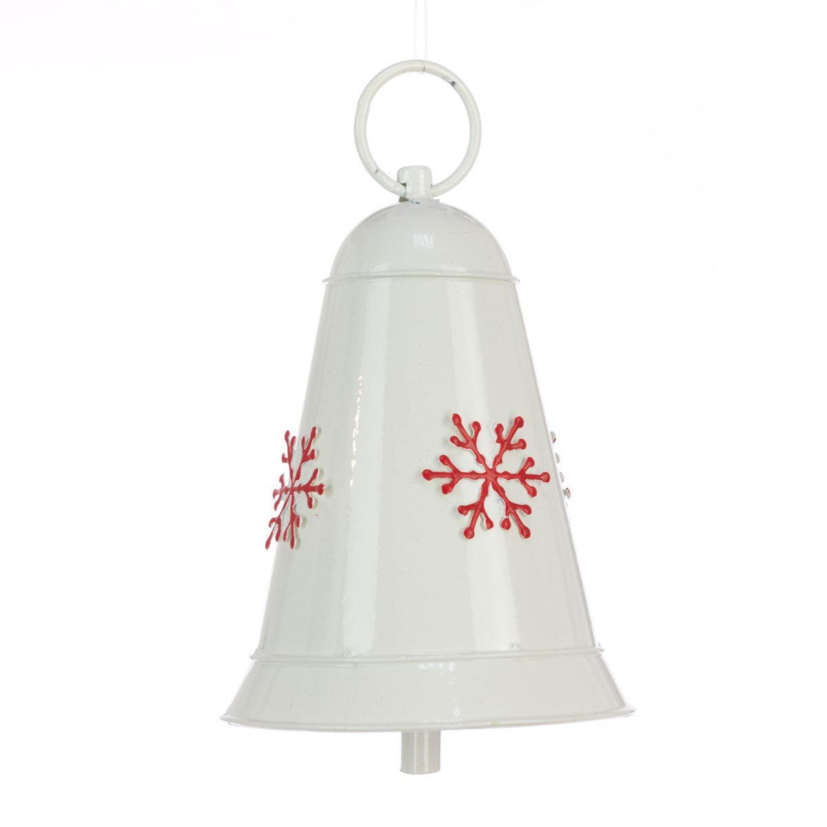 White Snowflake Bell