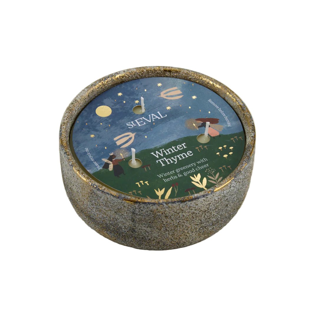 Winter Thyme Alchemy Pot - Angela Reed - Christmas Decorations