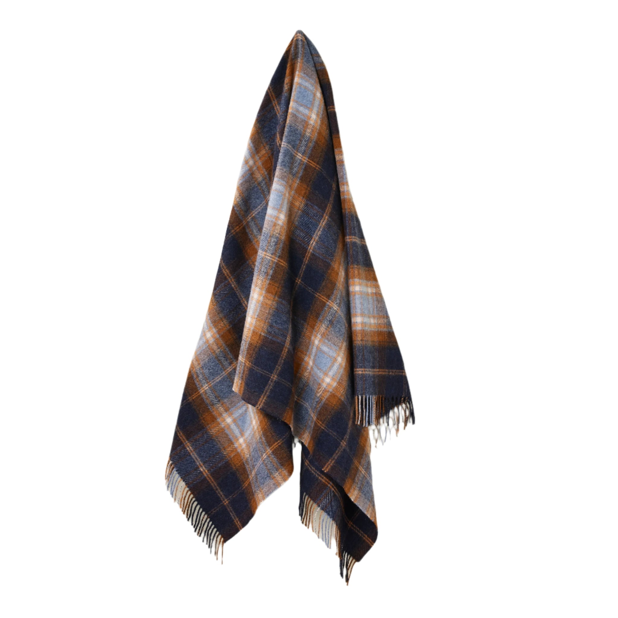 Winterton Throw by Bronte in Navy