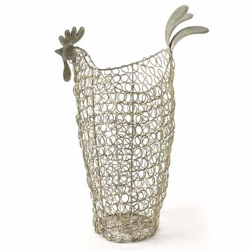 Wire Chicken Basket, Large