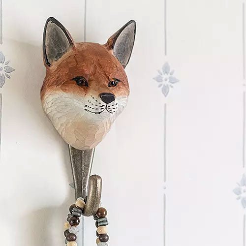 Wooden Fox Hook