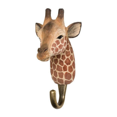 Wooden Giraffe Hook