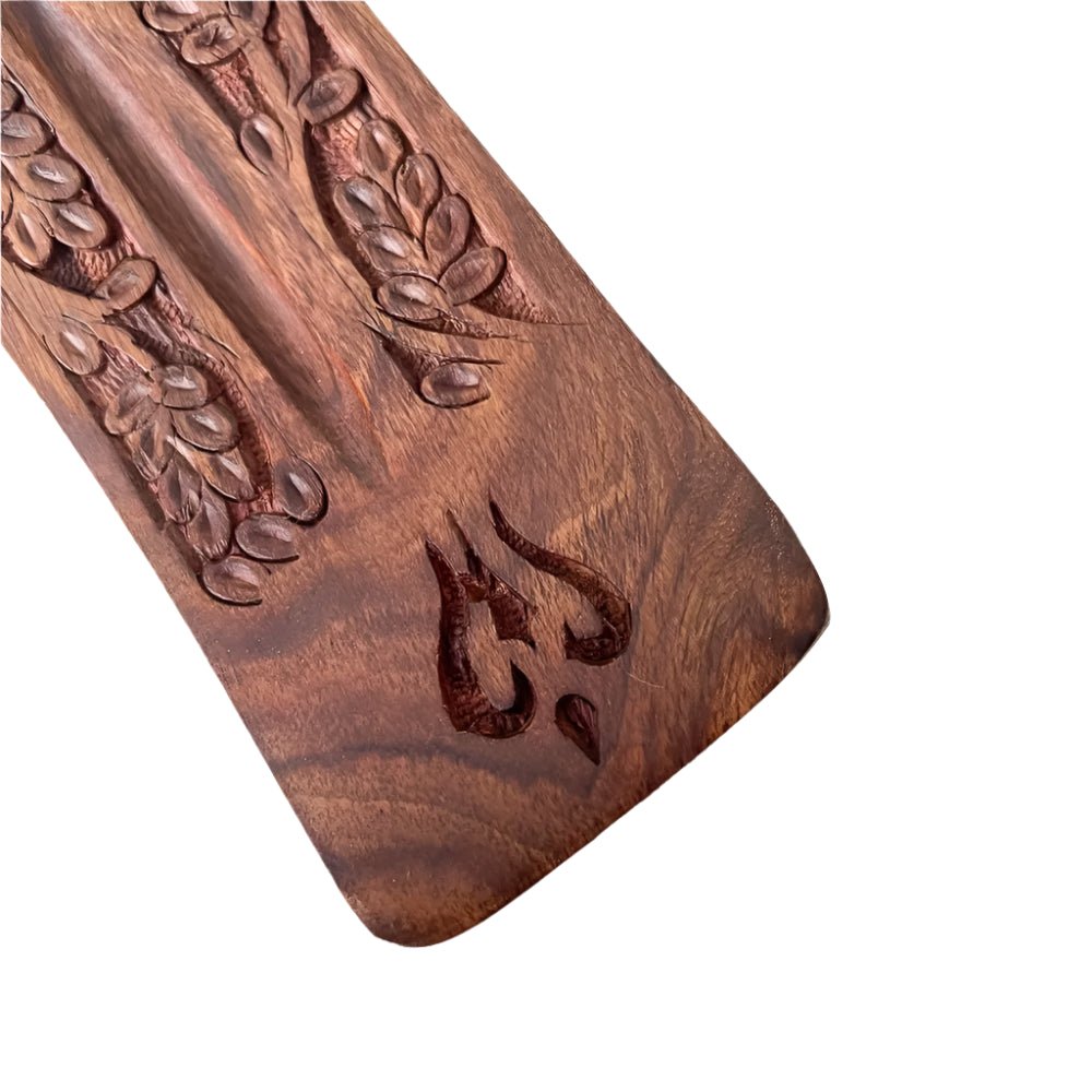 Wooden Incense Holder, Extra Wide