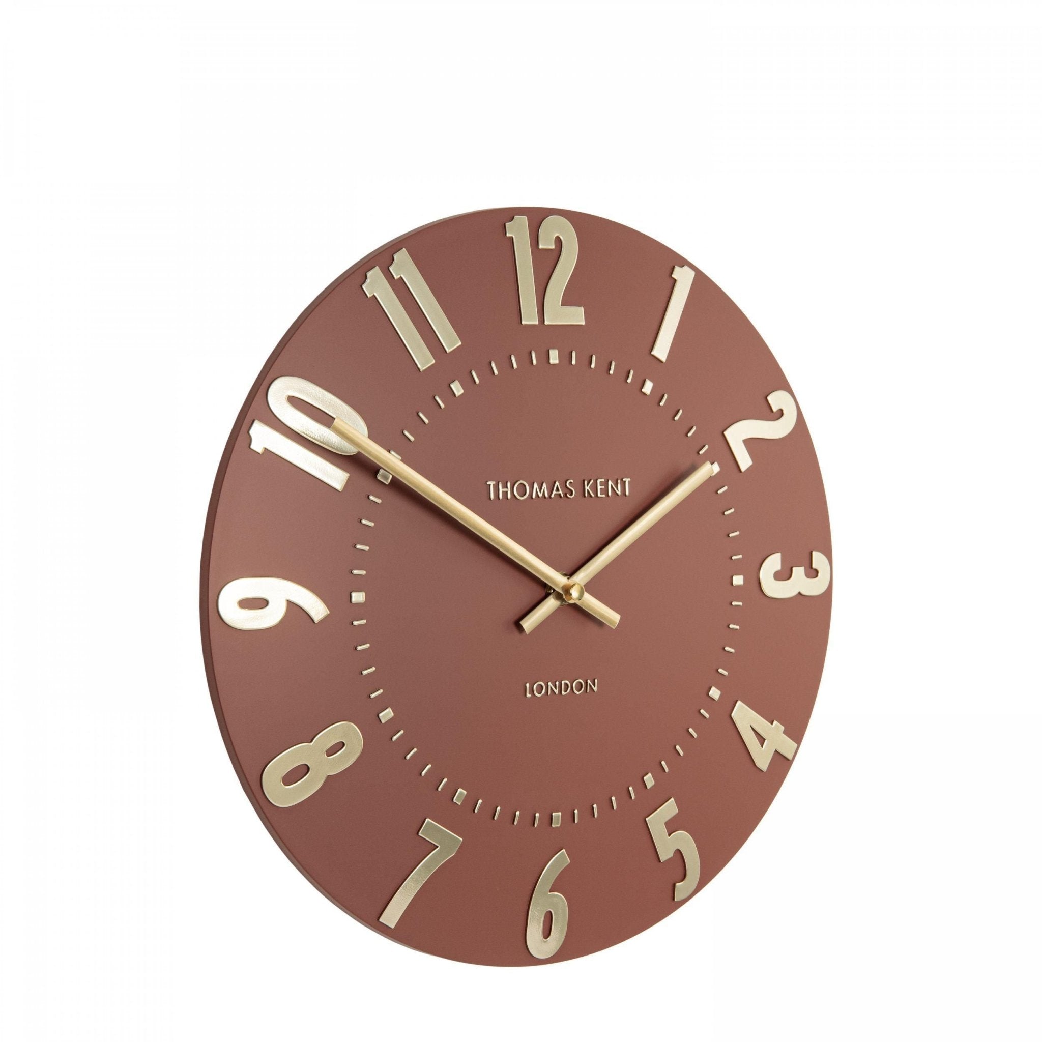 12'' Mulberry Wall Clock, Auburn