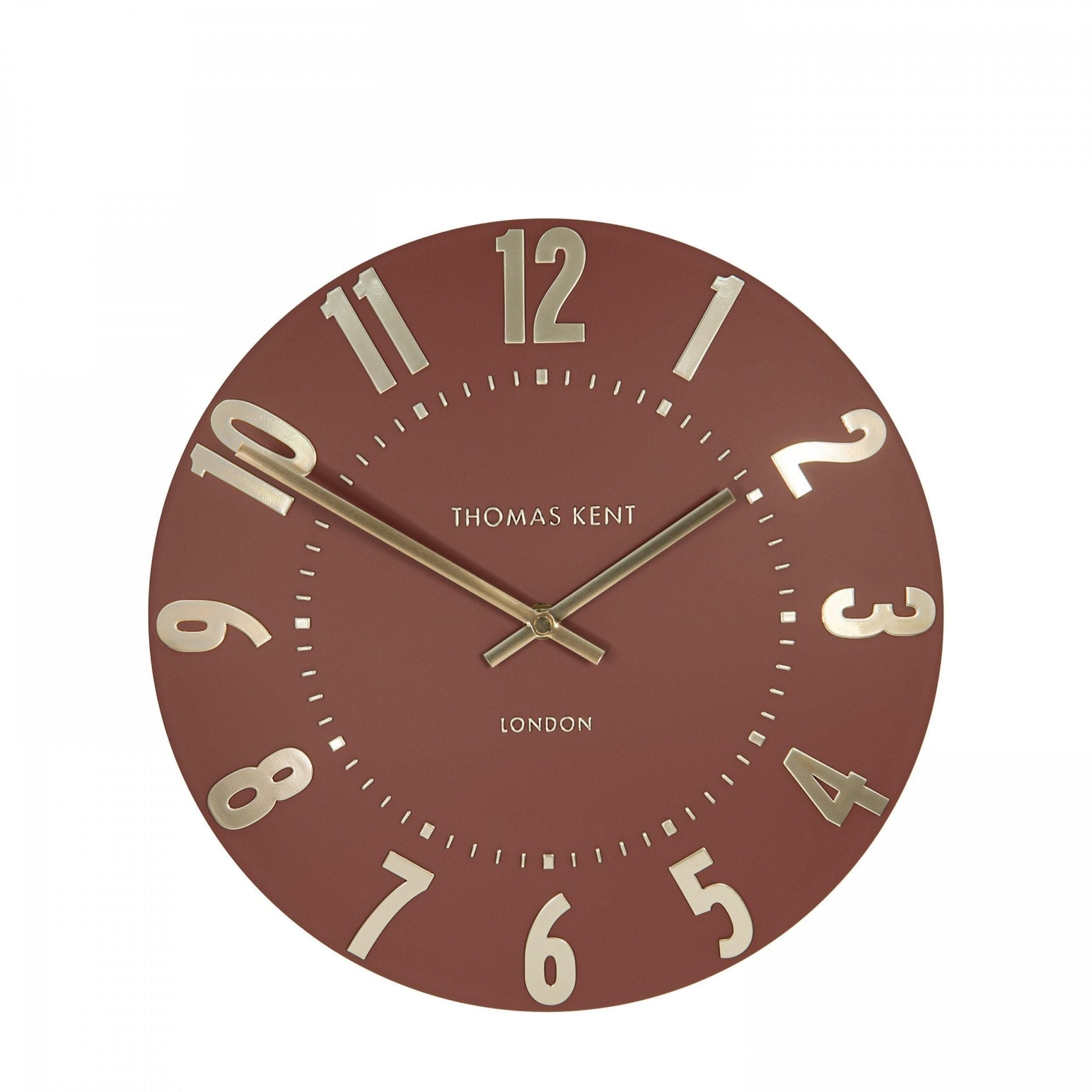 12'' Mulberry Wall Clock, Auburn
